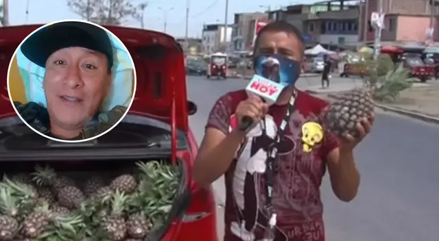 Jhonny Carpincho, "hermano" de la 'Bibi', se reinventa vendiendo frutas [VIDEO]