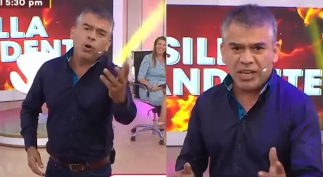 Julio Guzmán demuestra sus dotes para el canto.