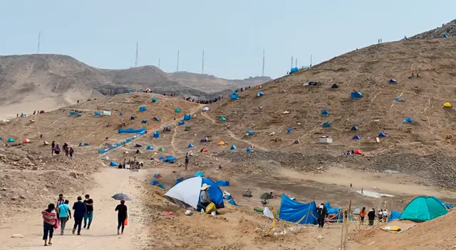 Invaden zona intangible de Chorrillos ante crisis económica por la pandemia.