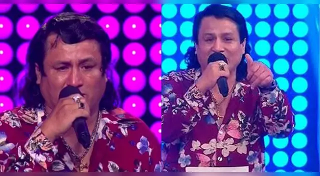 Imitador de Chacalón llora tras pasar el casting preliminar tras haberlo intendado 6 veces.