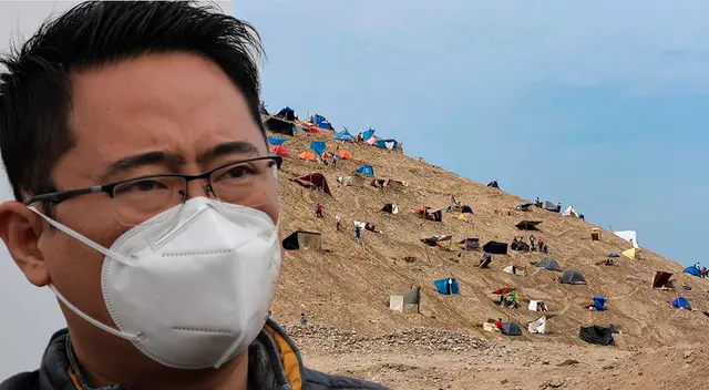 Augusto Miyashiro se pronunció sobre invasores en cerro de Morro Solar. Augusto Miyashiro se pronunció sobre invasores en cerro de Morro Solar.