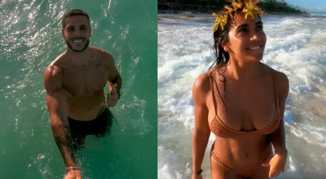 La feliz pareja Mario Irivarren y Vania Bludau dejan de lado las críticas y lo pasan de lo lindo en México. La feliz pareja Mario Irivarren y Vania Bludau dejan de lado las críticas y lo pasan de lo lindo en México.