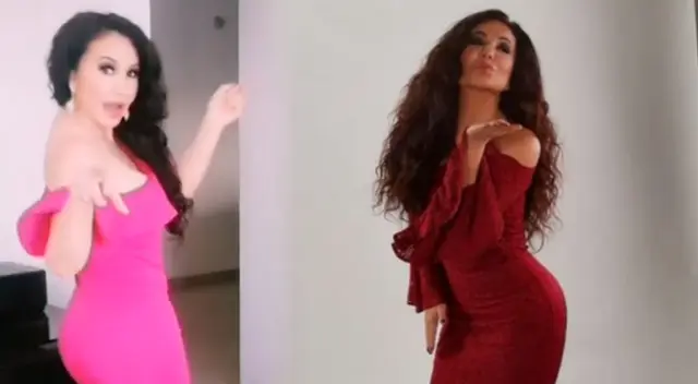 Janet Barboza y su divertido baile al ritmo de cumbia peruana [VIDEO]