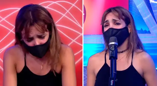 Rosángela Espinoza no quiere ser eliminada de la competencia.