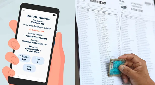 En la página de la ONPE podrás conocer los datos que te ayudarán a encontrar tu mesa de votación.