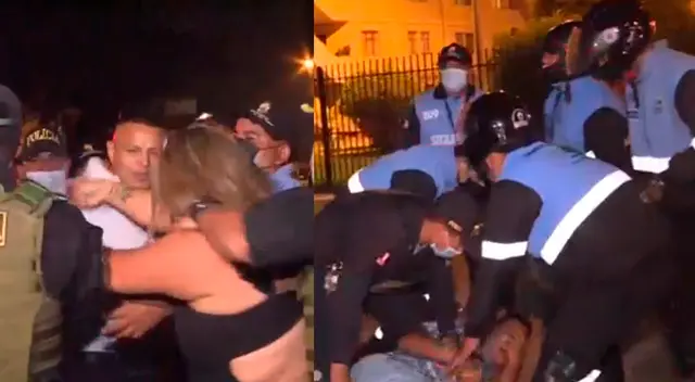 Intervienen a participantes de fiesta COVID-19 en el Callao. Intervienen a participantes de fiesta COVID-19 en el Callao.