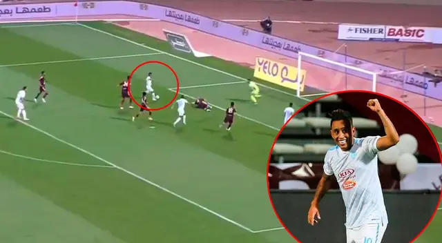 Christian Cueva fue clave con un golazo en el partido del Al-Fateh. Christian Cueva fue clave con un golazo en el partido del Al-Fateh.