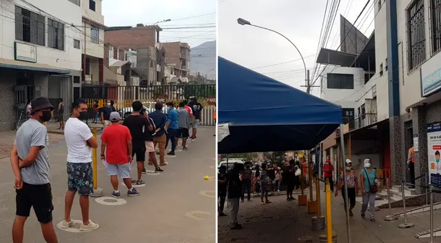 Largas colas en los exteriores de Reniec tras entrega de duplicados de DNI