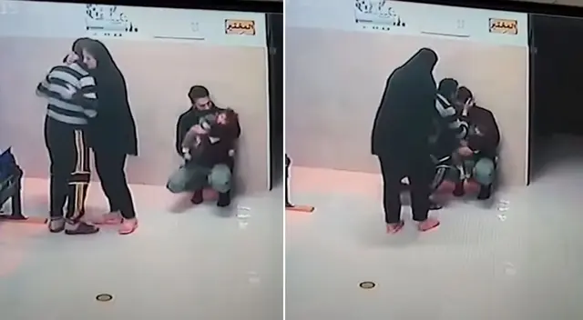 El médico palestino Mujahed Nazzal salvó 'in extremis' a una niña de un año y cuatro meses.