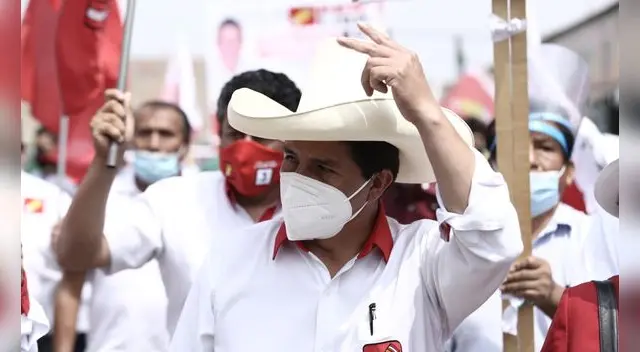 Pedro Castillo, candidato presidencial por el partido Perú, se ubica como el ganador en estas elecciones 2021.