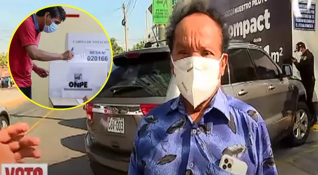 Elecciones 2021: 'Melcochita' afirmó que votará pese a no estar obligado [VIDEO]