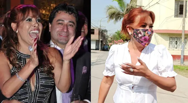 Magaly Medina asegura que no hay contrato de confidencialidad con su esposo. Magaly Medina asegura que no hay contrato de confidencialidad con su esposo.