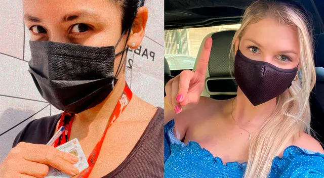 Actriz y modelo acudieron a sufragar. Actriz y modelo acudieron a sufragar.