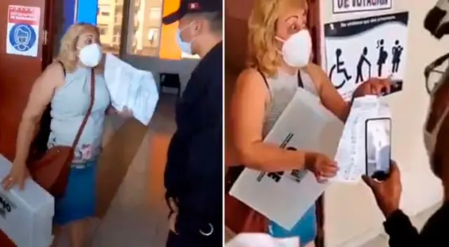 La personera denunció fraude electoral en Pueblo Libre. La personera denunció fraude electoral en Pueblo Libre.