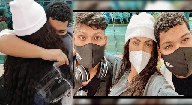 Hermanos de Michelle Soifer se van del país y ella llora al despedirlos