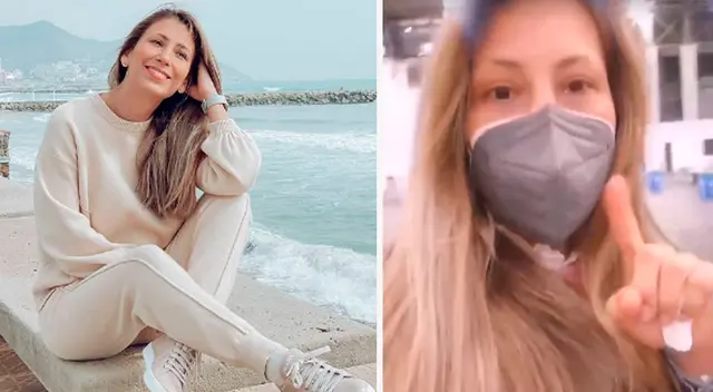 Delly Madrid emitió su voto en España. Delly Madrid emitió su voto en España.