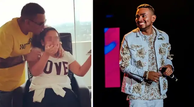 Josimar presentó su primer tema junto a su hija.