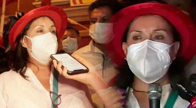 Diana Boluarte festejó popularidad de Pedro Castillo.