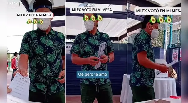 La escena causó furor en las redes sociales. La escena causó furor en las redes sociales.