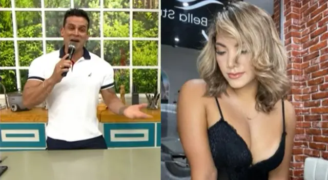 Christian Domínguez se mostró incómodo al mencionar a Isabel Acevedo en América Hoy.