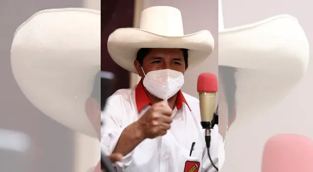 Pedro Castillo, candidato a la presidencia del Perú.