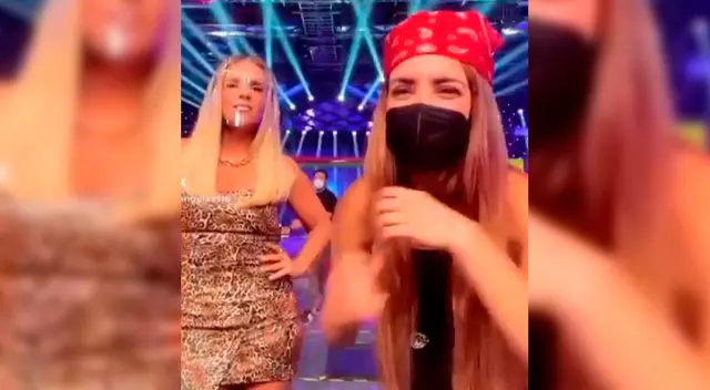 La conductora Johanna San Miguel y la chica reality Rosángela Espinoza hicieron de las suyas con nuevo TikTok. La conductora Johanna San Miguel y la chica reality Rosángela Espinoza hicieron de las suyas con nuevo TikTok.