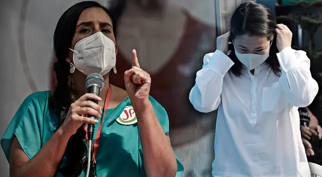 Verónika Mendoza criticó que la lider del partido fujimorista destaque al Gobierno dictatorial de su padre y avale los crímenes de lesa humanidad cometidos durante sus dos periodos en el poder.