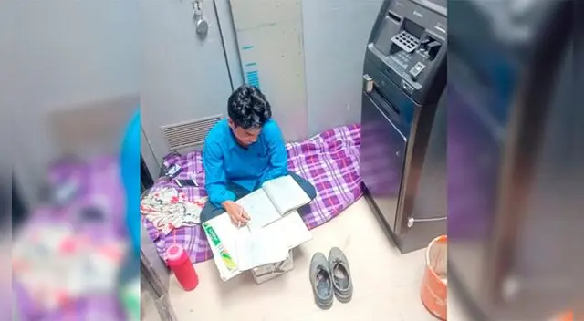 La escena se volvió viral en las redes sociales.