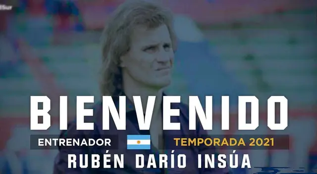 Rubén Darío Insua es nuevo DT de Binacional.