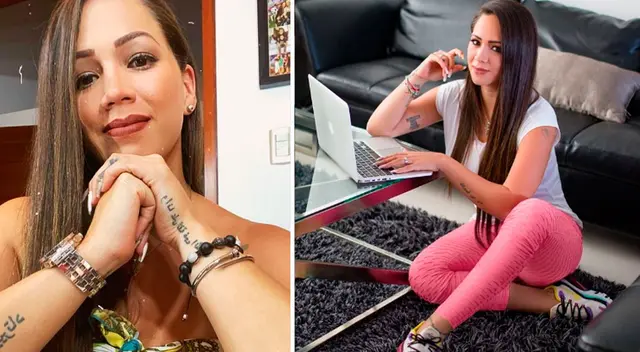 Melissa Klug deja mensaje en su Instagram.