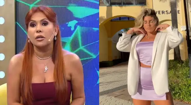Magaly Medina critica a Macarena Vélez por no ser miembro de mesa.