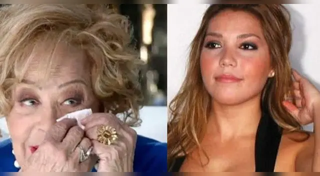 Frida Sofía recibe el respaldo de su abuela Silvia Pinal.