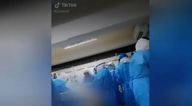 La técnica en enfermería responsable de los videos fue separada del área de UCI y su caso se encuentra en investigación por las autoridades del hospital.