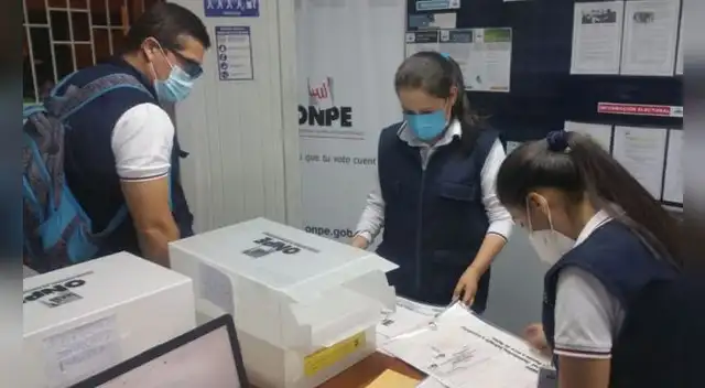 La ONPE recordó que la segunda vuelta electoral se llevará acabo el 6 de junio, y será entre Pedro Castillo y Keiko Fujimori.