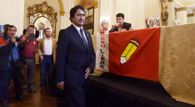 Vladimir Cerrón, líder del partido Perú Libre.