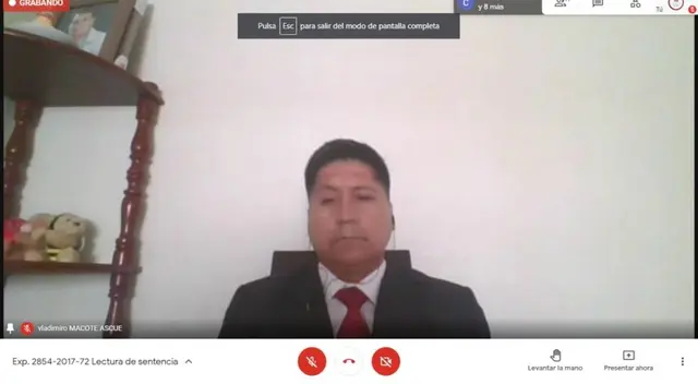 Poder Judicial del Callao condenó a pena efectiva a ex policía Vladimiro Javier Macote Ascue por corrupción