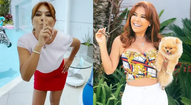 Magaly Medina se aleja de los problemas y viaja otra vez a Miami [VIDEO]