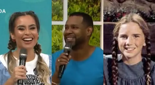 Ethel Pozo comenzó una nueva edición de América Hoy saludando al público, y no esperó que Giselo la comparara con el recordado personaje. Ethel Pozo comenzó una nueva edición de América Hoy saludando al público, y no esperó que Giselo la comparara con el recordado personaje.