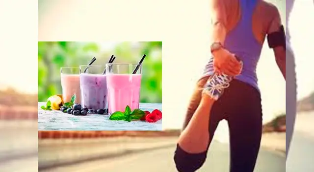 Conoce aquí los ingredientes de los ricos batidos que te ayudarán a ganar más masa muscular en las piernas