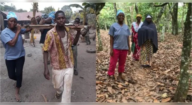 Según narra fueron largos kilómetros los que tuvo que recorrer para llegar a urgencias e ingresar velozmente a Wendy asimismo el pequeño nació sano.