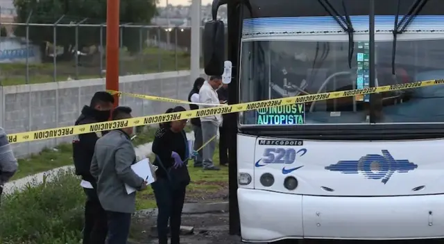 EL coronel Jorge Cabra indicó que encontraron al presunto ladrón bastante lesionado por la golpiza que le propinaron los pasajeros.