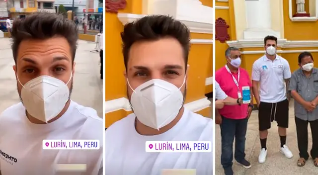 Nicola Porcella se unió a noble causa para construir una plata de oxígeno. Nicola Porcella se unió a noble causa para construir una plata de oxígeno.