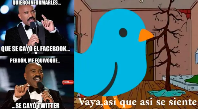 Los divertidos memes sobre la caída de Twitter no se hicieron esperar.