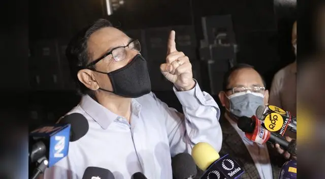 Martín Vizcarra responde que presentará medida de amparo ante el Poder Judicial. Martín Vizcarra responde que presentará medida de amparo ante el Poder Judicial.