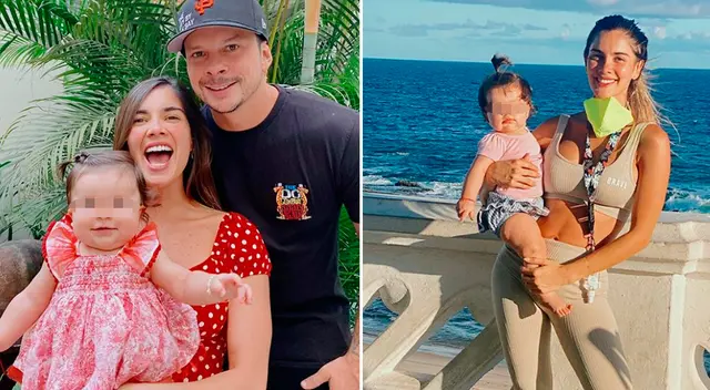 Korina Rivadeneira impactada con el crecimiento de su hija.