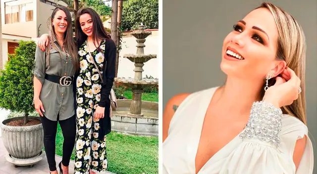 Melissa Lobatón sorprendió a su mamá Melissa Klug con arreglo floral.