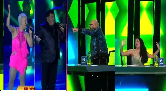 Todo el jurado de Yo Soy se movió al ritmo de la cumbia de Makuko Gallardo y Ana.