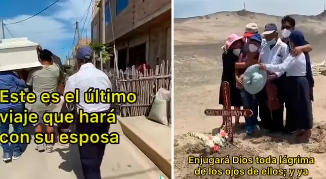 El anciano conmovió a todos en TikTok.