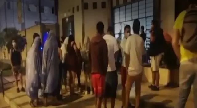 Los 27 infractores fueron llevados a la comisaría Santa Luzmila para ponerles las multas correspondientes