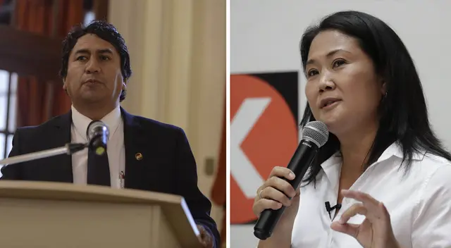 Vladimir Cerrón cuestionó las declaraciones de la candidata a la segunda vuelta Keiko Fujimori.